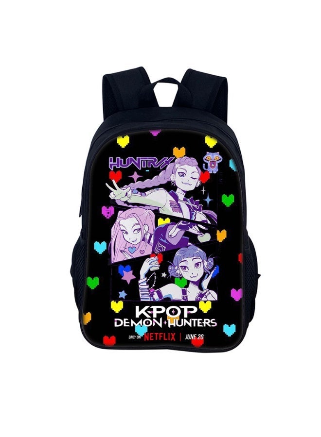 general حقيبة ظهر KPop صيادي الشياطين لطلاب المدارس الثانوية والابتدائية للرجال والنساء حقائب رياضية ترفيهية - Image 1