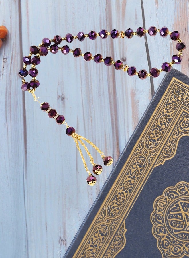 33-Bead Prayer Beads, Muslim Prayer Beads Bracelet,Tasbih Blue - Image 3