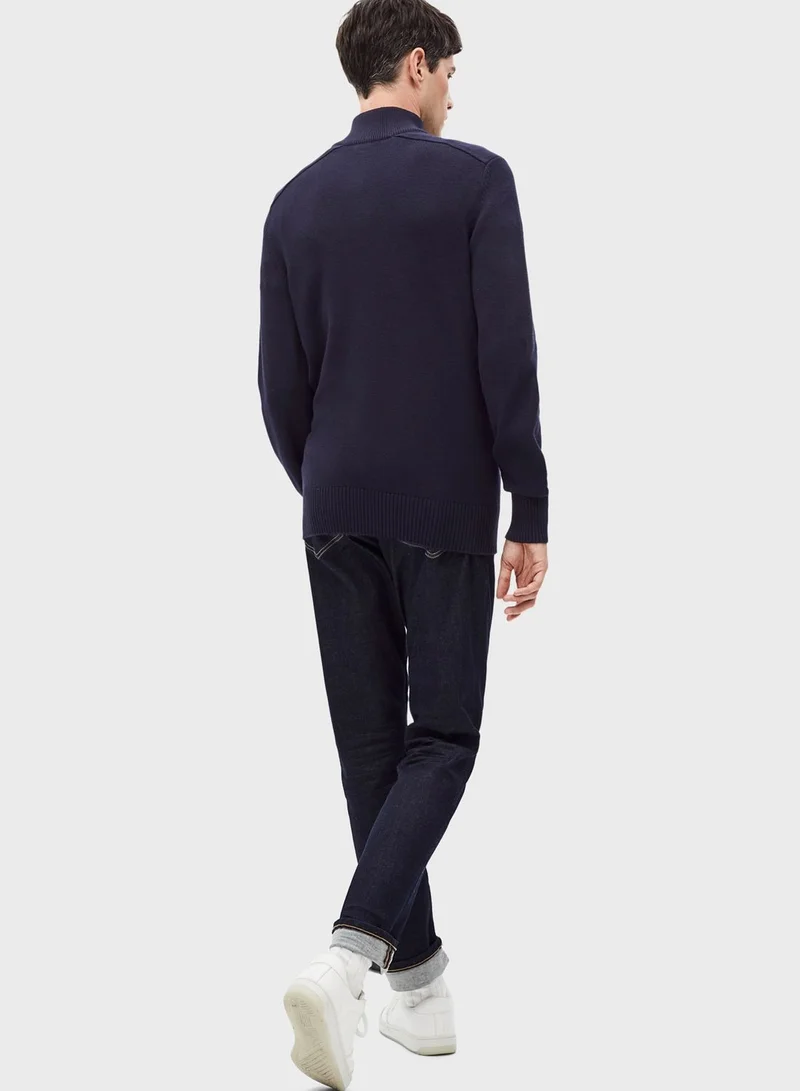 Celio Knitted Turtle Neck Sweater
