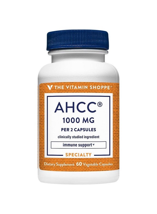 The Vitamin Shoppe AHCC - 500 MG - for Immune Support (60 Veggie Capsules) - Image 2