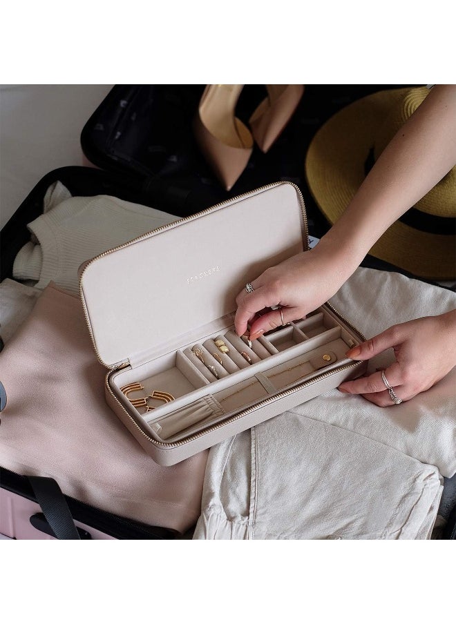 Stackers Stackers Travel Jewellery Box for Necklace Taupe  - Image 2