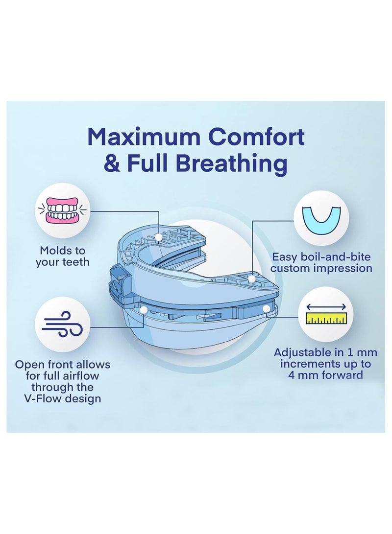 general Anti snoring device  for men and women anti snoring device for all mouth shapes  professional and reusable anti snoring mouth - Image 4