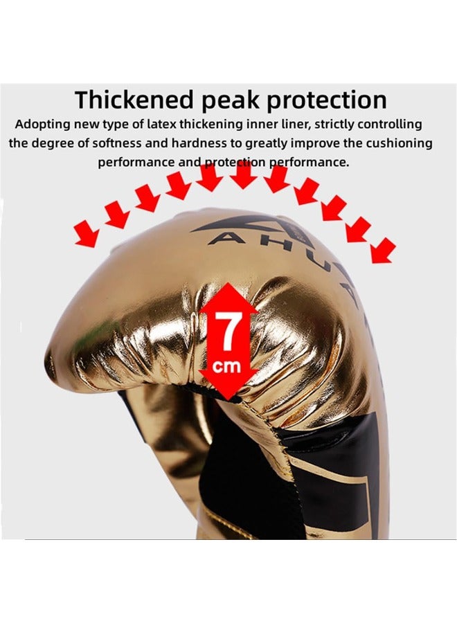 Arabest Boxing Gloves Kids Adult Teens, Boxing Training Gloves, Triple Combination Liner and Breathable Palm Design, for Boxing, Kickboxing, Muay Thai,6oz(Blue) - Image 5