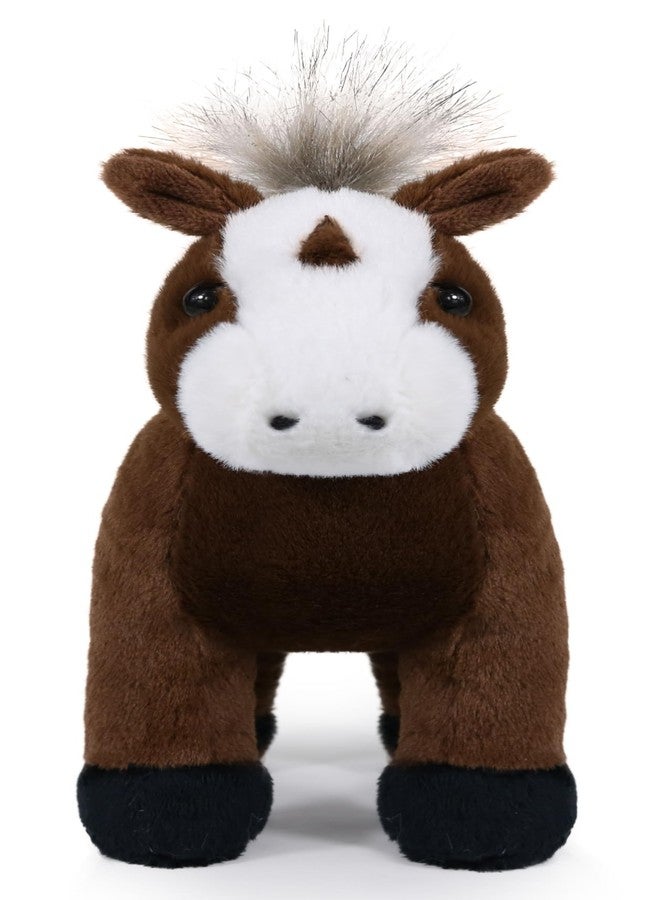 Ice King Bear Pony Stuffed Animal Horse Plush Toy 7 Inches (Brown) - Image 4