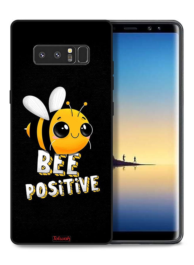Tolwak Samsung Galaxy Note 8 Protective Case Cover Bee Positive - Image 1