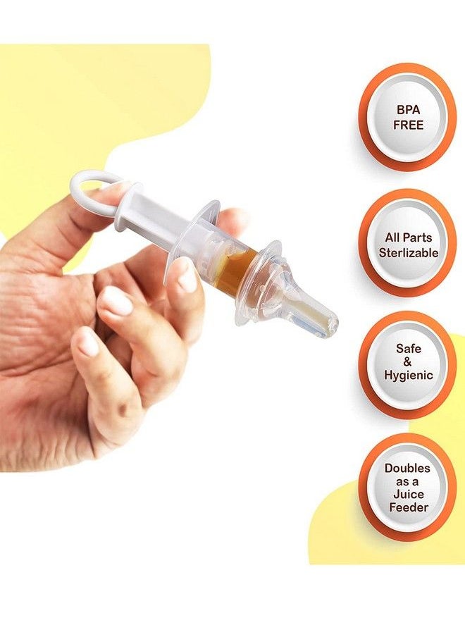 The Little Lookers - Baby Dispenser Needle Feeder Medicine Dropper (Medicine Feeder 'White') - Image 1