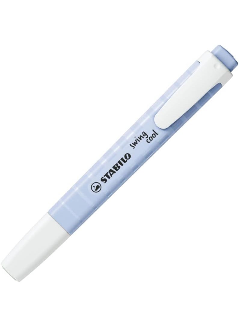 STABILO STABILO Highlighter  swing cool Pastel  Pack of 1  Cloudy Blue  - Image 1