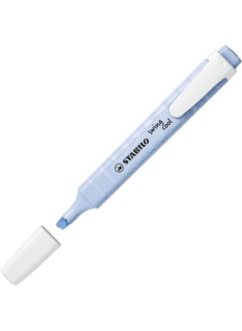 STABILO STABILO Highlighter  swing cool Pastel  Pack of 1  Cloudy Blue  - Image 2