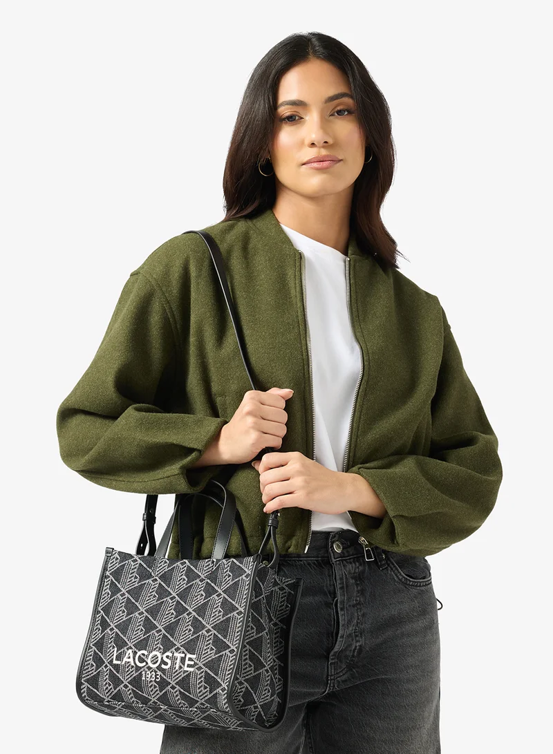 LACOSTE All Over Print Tote Bag