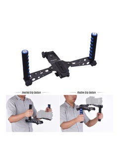 Generic Handheld Stabilizer For Canon/Nikon/Sony/Panasonic/Pentax Camera Black/Blue  - Image 2