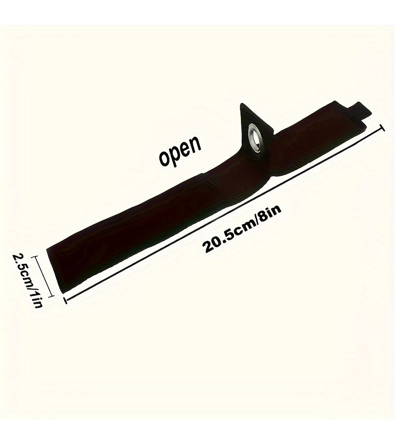 Set Of 5 Black Nylon Straps With Strong Hooks For Hanging And Organizing Tools Equipment In Garages Workshops And Storage Areas Hold Up To 50 Lbs - Image 2