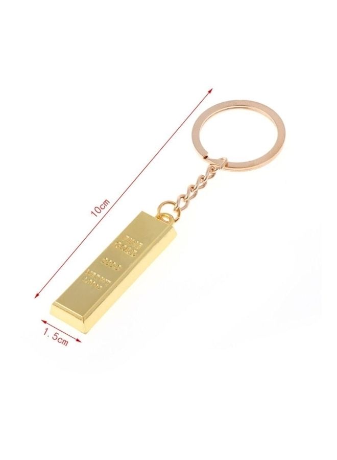 Y&D Metal Ingot Bullion Keychain - Image 1