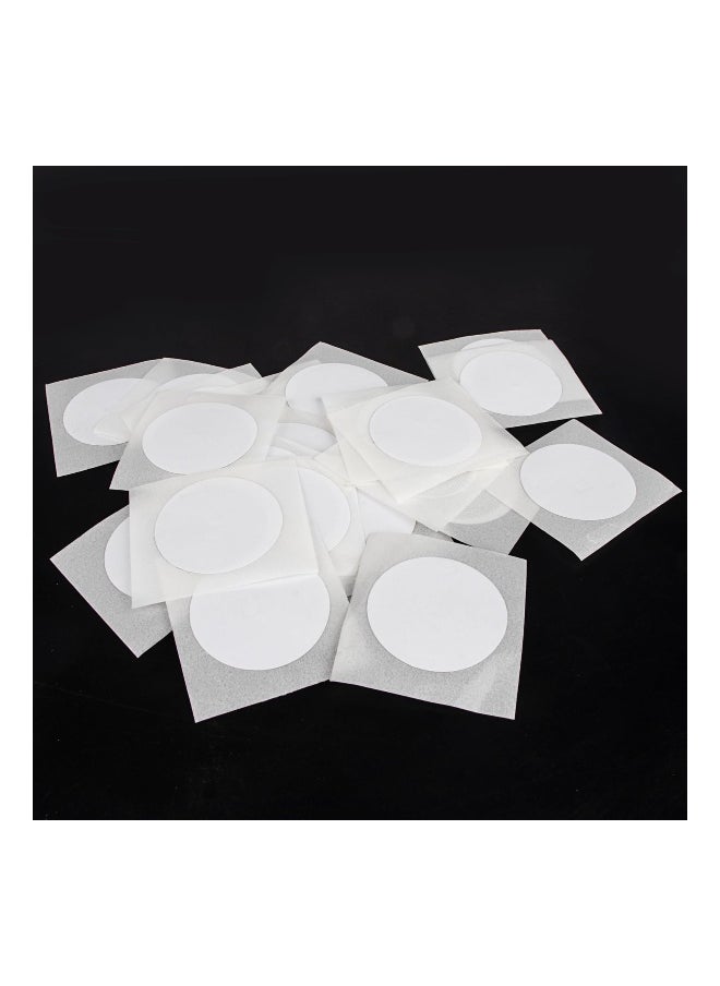Generic - NFC Stickers NTAG 215 NFC Tags Sticker Compatible with Amiibo Tagmo and Android iOS Phone and Devices, and All NFC Applications-Adhesive, Round 25mm (50pcs) - Image 1