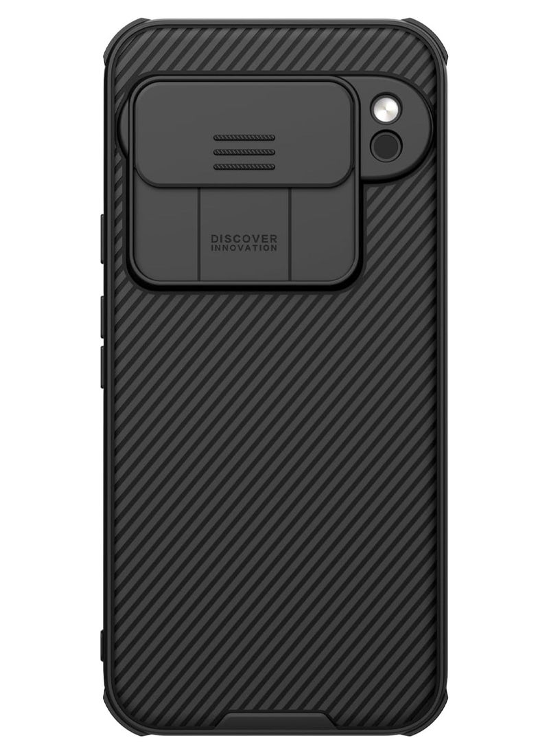 Nillkin CamShield Pro Google Pixel 9 Pro XL Case Camera Protection Slide Camera Cover Slim Thin Slim Protective Case - Black - Image 2