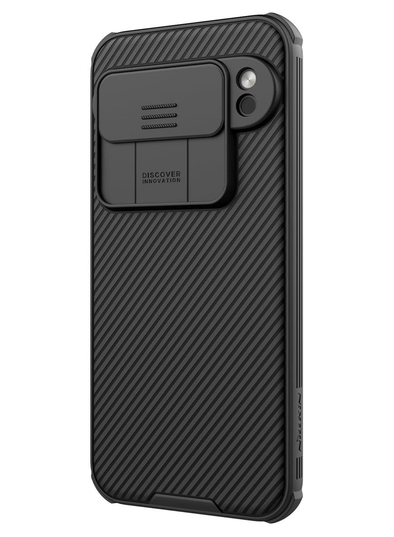 Nillkin CamShield Pro Google Pixel 9 Pro XL Case Camera Protection Slide Camera Cover Slim Thin Slim Protective Case - Black - Image 3