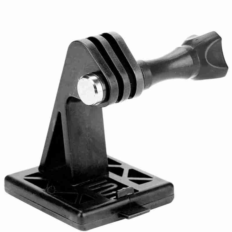 Lightweight Nylon Helmet Adapter: Black, Firm Sturdy Plastic Spring, Portable Camera Mount - Easy Install, Universal Camera Mount for Most Market Cameras - Image 3