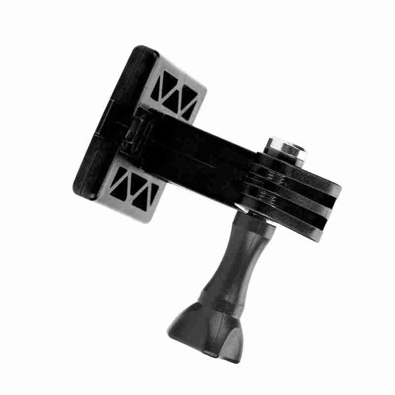 Lightweight Nylon Helmet Adapter: Black, Firm Sturdy Plastic Spring, Portable Camera Mount - Easy Install, Universal Camera Mount for Most Market Cameras - Image 5