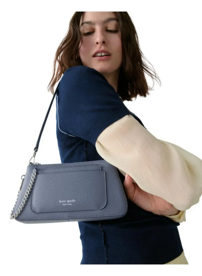 Kate Spade Ava Pebbled Leather 2 In 1 Pochette