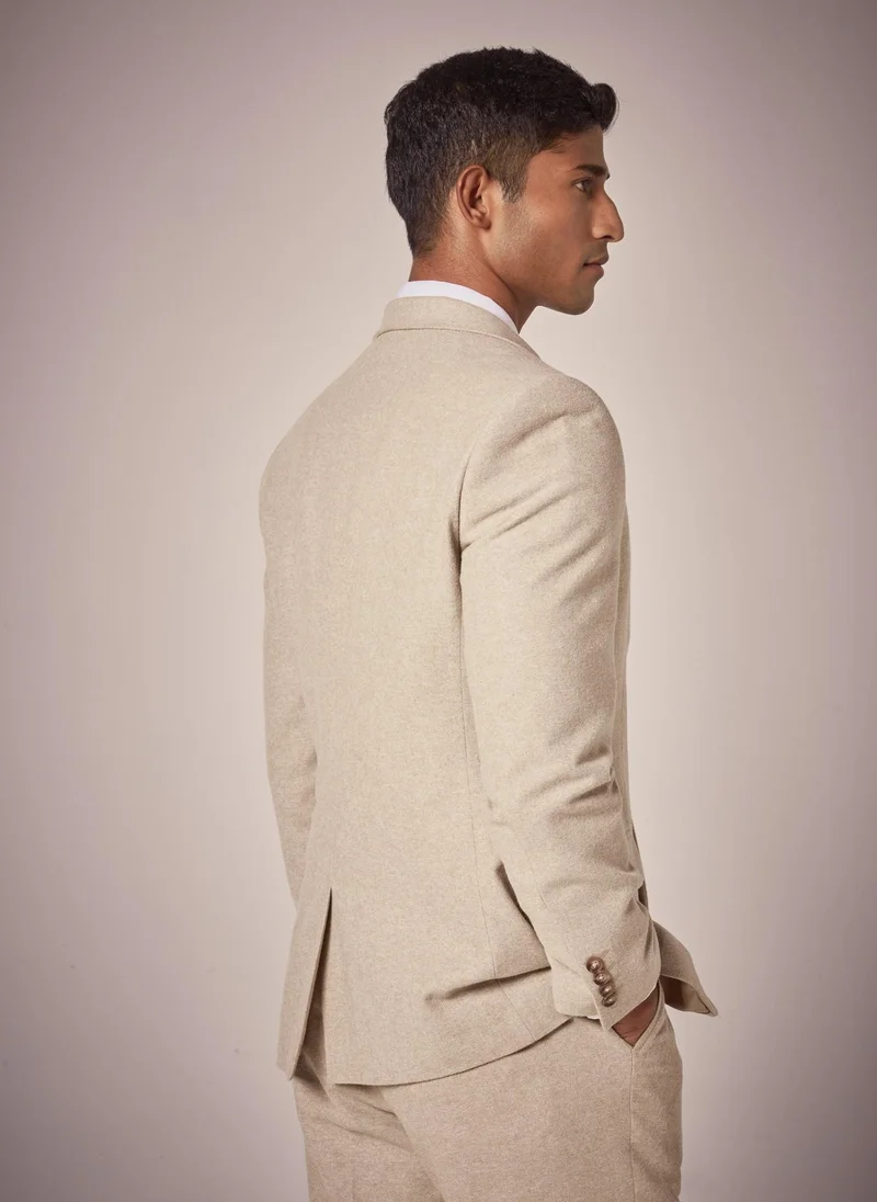 ماتلان جاكيت بدلة تايلور آند رايت بيركلي ستون بقصة ضيقة