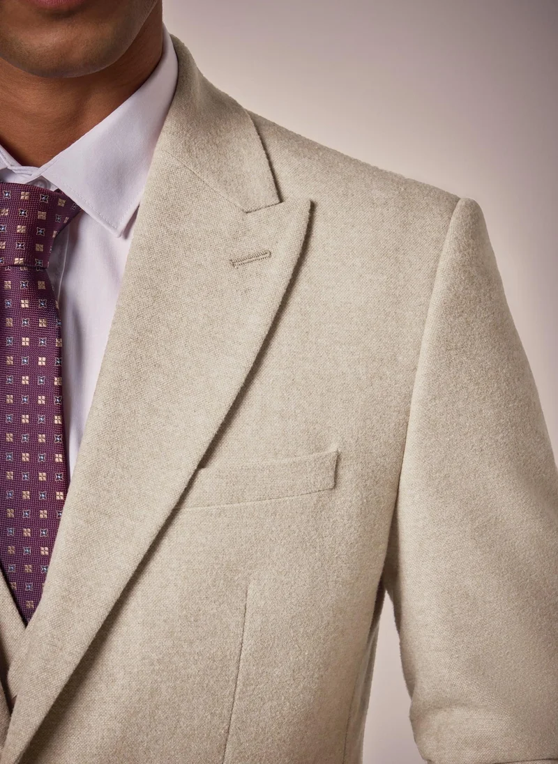 Matalan Beige Taylor & Wright Berkeley Stone Slim Fit Suit Jacket for Men | Best Price UAE