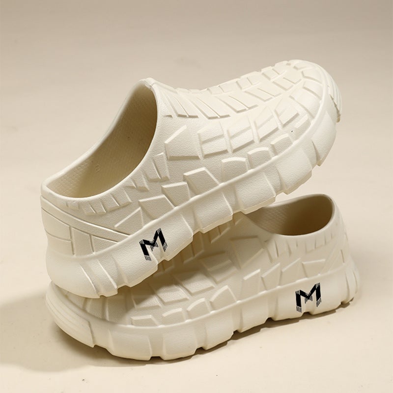 Lightweight Soft Sole Slip-On Chef Shoes Waterproof Non-Slip Oil-Proof Dirty-Resistant Labor Protection Shoes Kitchen Special Work Shoes - Image 1
