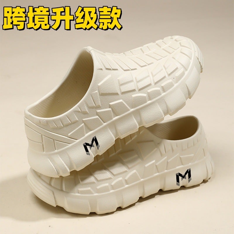Lightweight Soft Sole Slip-On Chef Shoes Waterproof Non-Slip Oil-Proof Dirty-Resistant Labor Protection Shoes Kitchen Special Work Shoes - Image 2