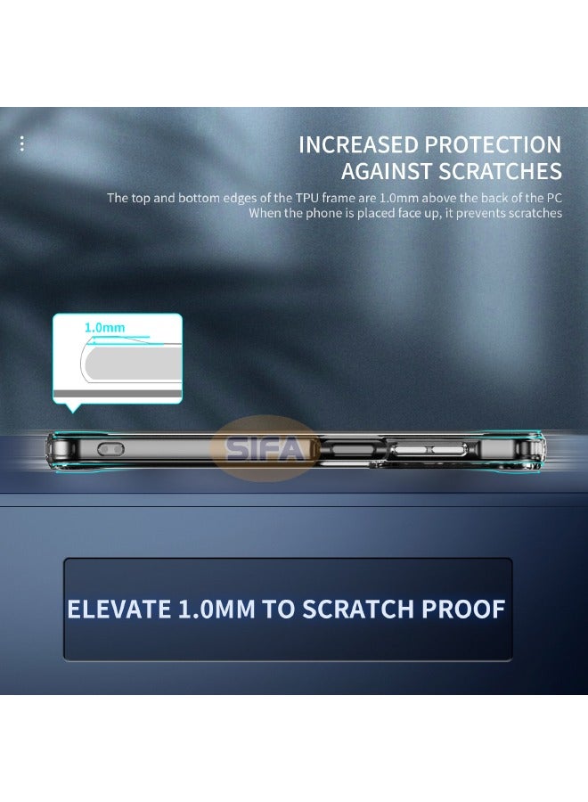 Concretization Samsung Galaxy A16 Case with HD Full Cover Tempered Glass Screen Protector,  【Anti Drop】【Anti Scratch】【Anti Slip】【Anti Fingerprint】【Anti Yellowing】 Hard Case Cover for Samsung Galaxy A16 6.7 inch (C - Image 3