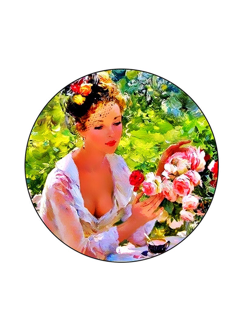 RKN A Woman Mouse Pad Multicolour