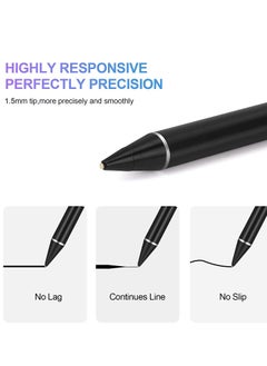 Generic Active Stylus Pens for Touch Screens, Rechargeable Digital Stylish Pen Pencil Universal for iPhone/iPad Pro/Mini/Air/Android and Most Capacitive Touch Screens  - Image 5
