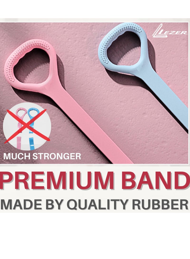 Yoga figure 8 Resistance Band, Elastic Band, Stretch Bands, for Arm,Shoulder, Back,Leg Stretching, Upper Body Workout Equipment, Portable Home Office Elastic Ropes for Yoga, Pilates - Image 4