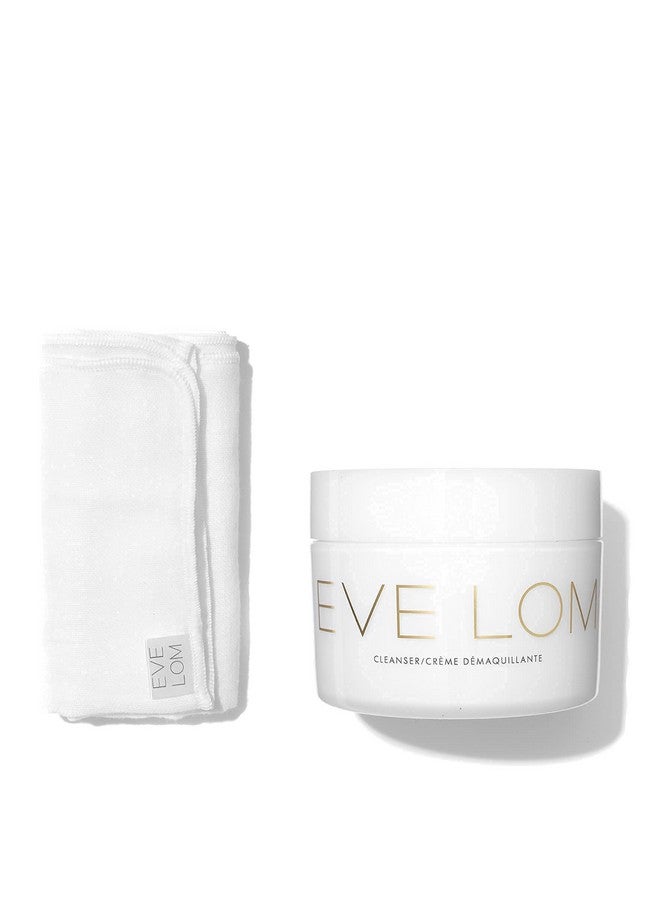 EVE LOM The Original Balm Cleanser - Facial Cleansing Balm - 5-in-1 Facial Cleanser & Muslin Cloth - Deep Cleansing & Gentle Exfoliation, Hydrating Skin Benefits, Removes Waterproof Make-Up - 20 ml - Image 1