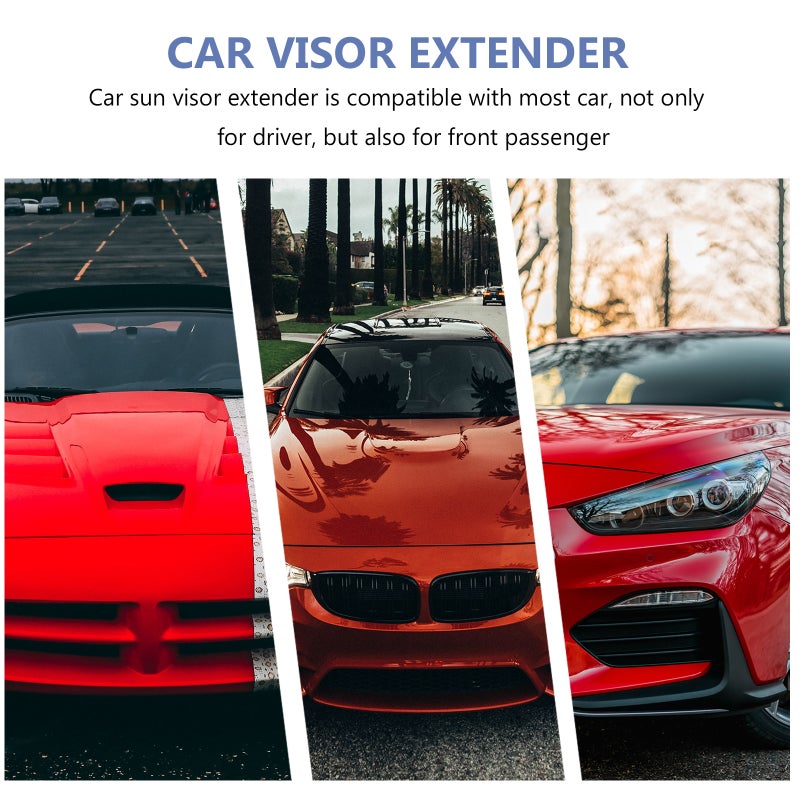 Car Sun Visor Multipurpose Sun Visor Retractable Car Visor Sun Blocking Visor - Image 2