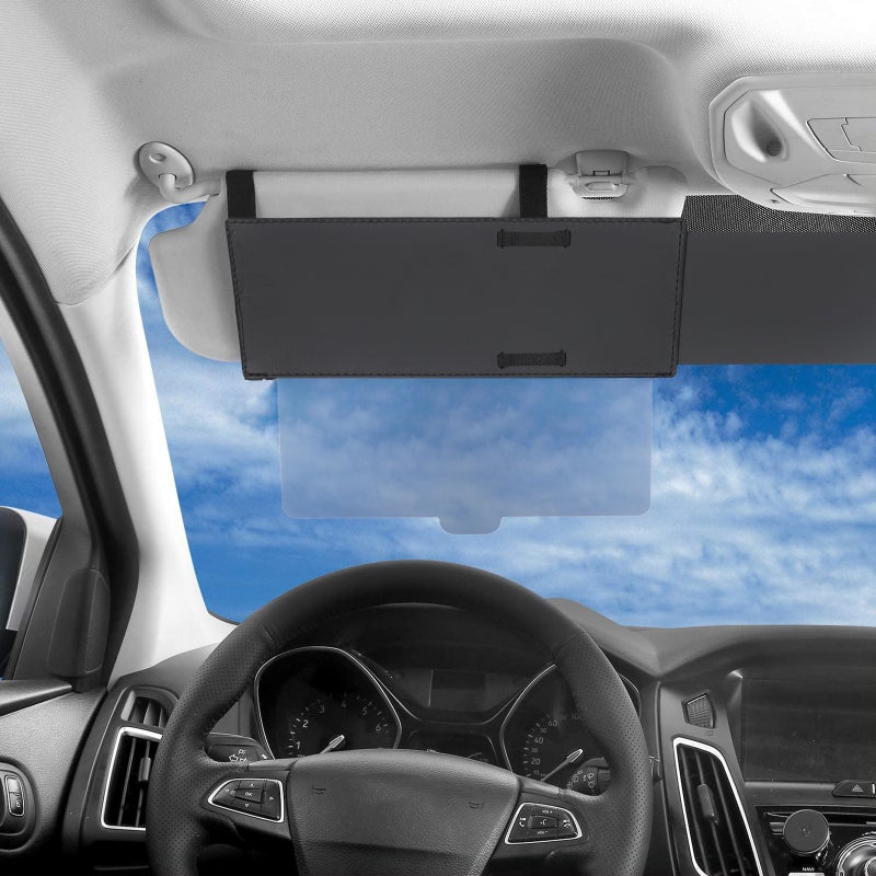 Car Sun Visor Multipurpose Sun Visor Retractable Car Visor Sun Blocking Visor - Image 5