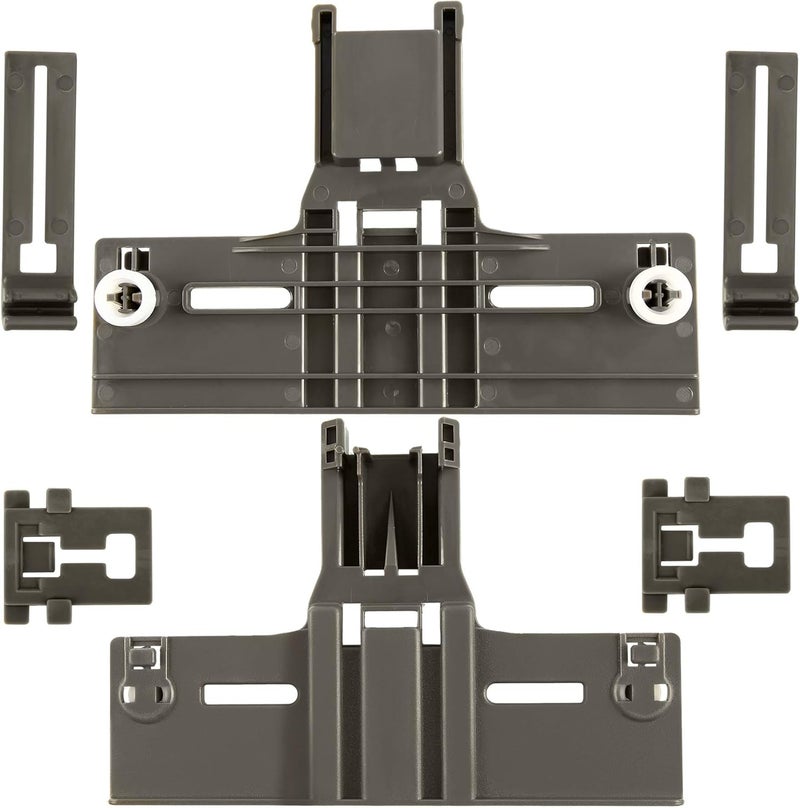 Monkemon UPGRADED W10350376(2) W10195840(2) W10195839(2) Dishwasher part (6 Packs),W/ 0.9 In Diameter Wheel, Dishwasher Parts Upper Rack for Kitchenaid Whirlpool Maytag Kenmore W10350374 W10195840 - Image 1