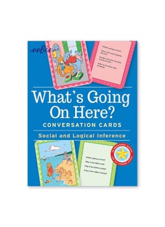 eeboo eeBoo: What's Going on Here? Conversation Flashcards, Develops Empathy Through Friendly Illustrations of Social Situations, Develop Social and Emotional Intelligence, for Ages 3 and up  - Image 2