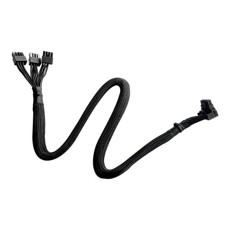 Cooler Master Cooler Master 12VHPWR Adapter Cable Type 2 65cm 90 Degree Connector 12VHPWR Connector Cable (Type 2: for MWE Gold V2, GX Gold, GX, XG Plus) CMA-NFPC16XXBK2-GL CB2631 - Image 2