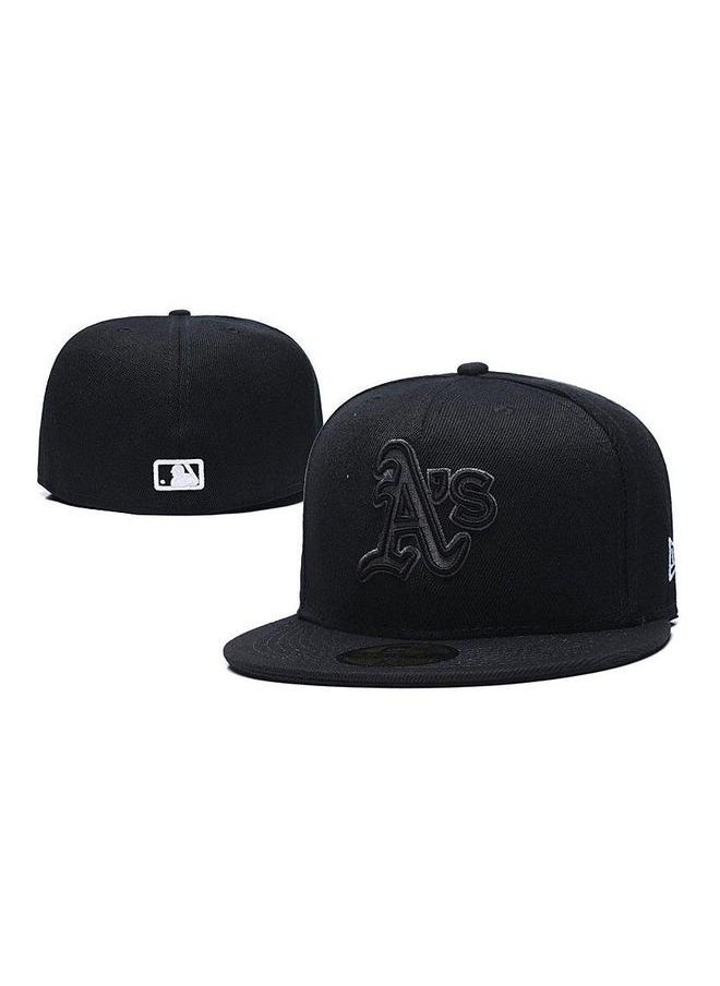 NIBEMINENT - NEW ERA 3D Embroidered Fitted Baseball Team Cap with Closed Back for Sun Protection-56.8CM - Image 1