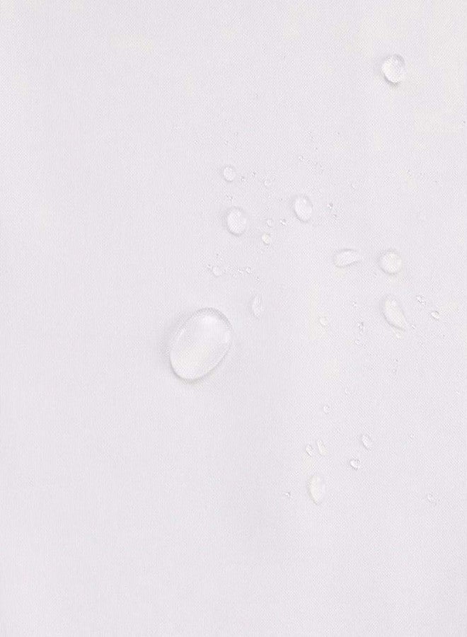 River Dream Snap in Shower Curtain Liner Replacement,Fit 71 x 74 No Window Shower Curtain (70 x 69, Fabric) - Image 3