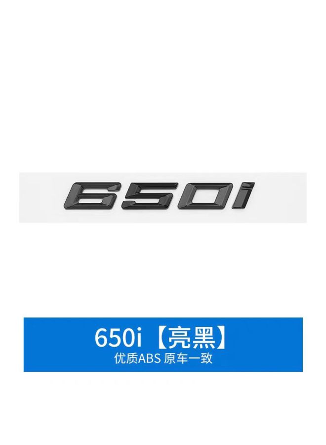مناسب لملصقات بي إم دبليو: 420i، 425i، 430i، 435i، 630i، 640i، 650i - ملصق رقمي بالإنجليزية للسعة المزاحة