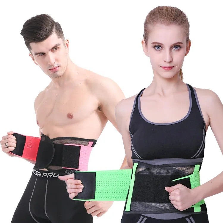 Bluejw Breathable Waist Trimmer Belt - Adjustable Thin Waist Trainer Brace for Sports & Slimming - Image 5