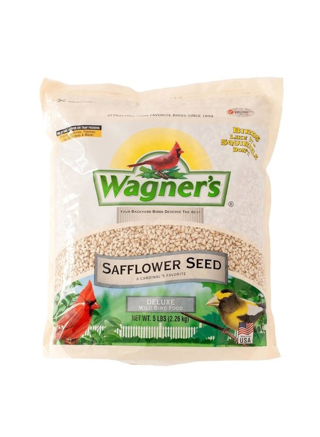 Wagner's 57075 Safflower Seed Wild Bird Food, 5 Pound (Pack of 1) - Image 1