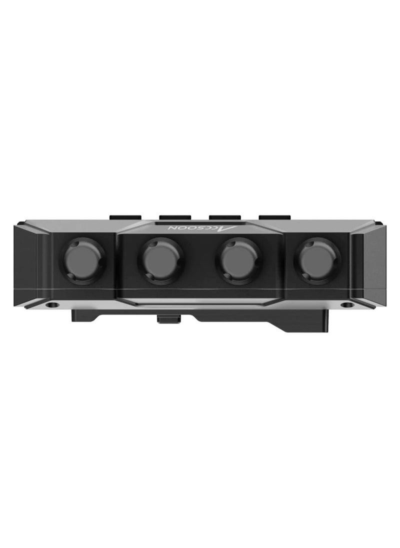 أكسسون جهاز استقبال فيديو Accsoon CineView WIT04-HE-RX لاسلكي ثنائي النطاق بمنفذ HDMI بطول 1200 قدم (350 مترًا)  - Image 4
