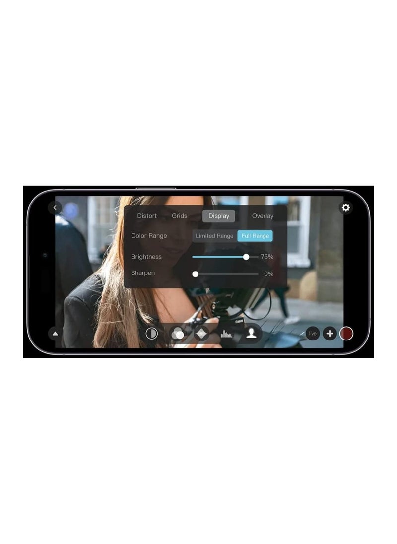 أكسسون جهاز استقبال فيديو Accsoon CineView WIT04-HE-RX لاسلكي ثنائي النطاق بمنفذ HDMI بطول 1200 قدم (350 مترًا)  - Image 5