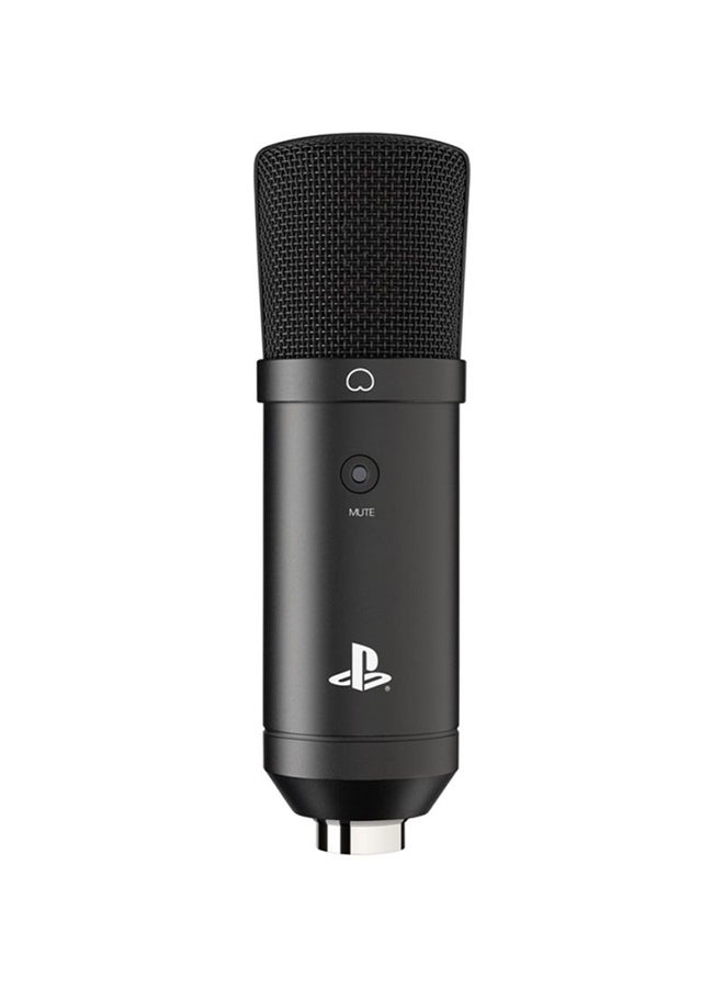 ناكون ميكروفون RIG M100 HS للبث مرخص رسميًا لجهاز بلاي ستيشن - ميكروفون USB للألعاب، البث، التسجيل، البودكاست - نمط قطبي قلب - توصيل USB وتشغيل لجهاز PS4، PS5، PC، Mac - أسود - Image 2