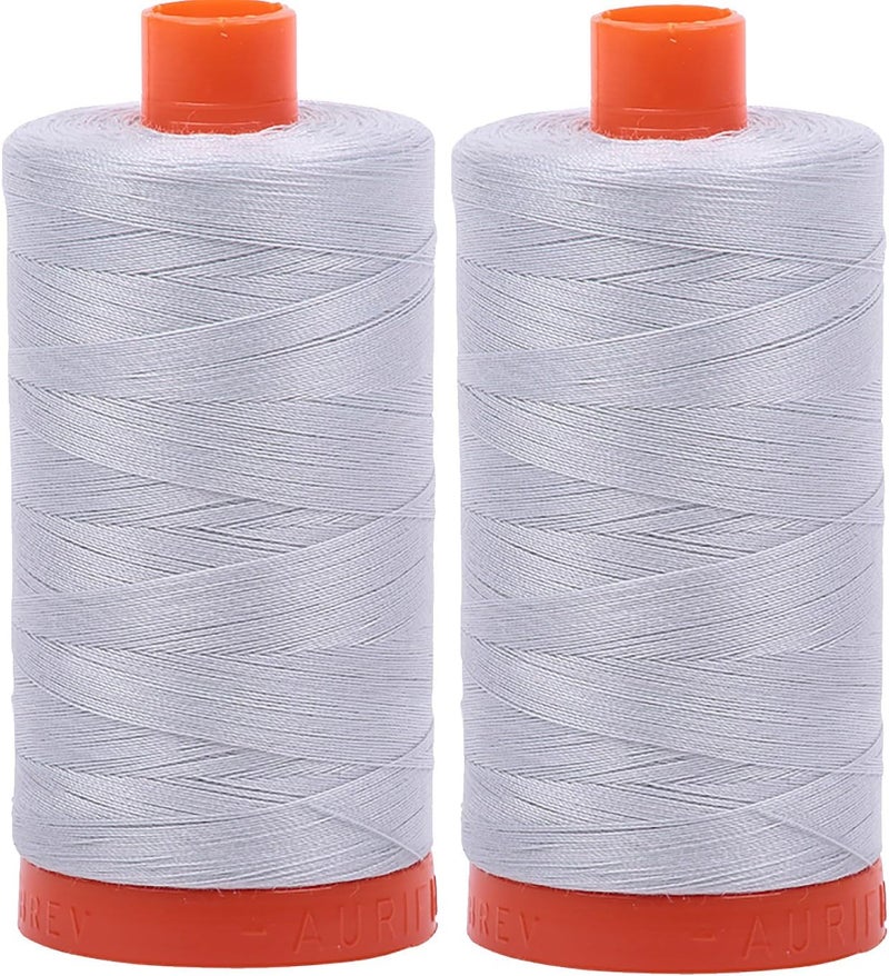 Mako 50wt Thread 2 Large Spools: Dove 2600 Color