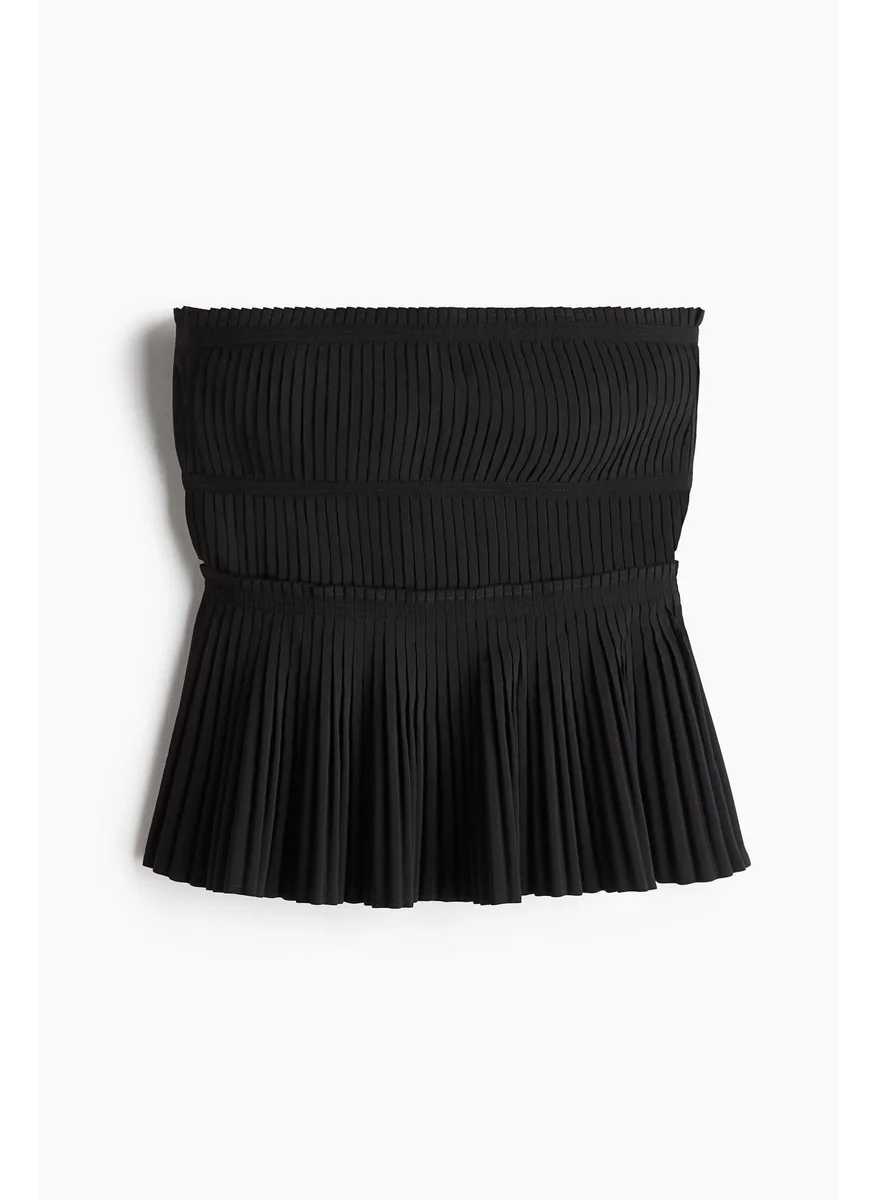 اتش اند ام Pleated Bandeau Top