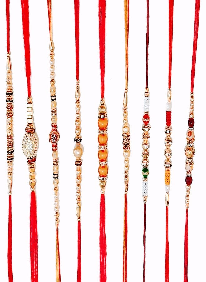 Agnirva Rakhi Combo Dora Rakhi Set of 10 Rakhi for Brothers with Roli - Image 2