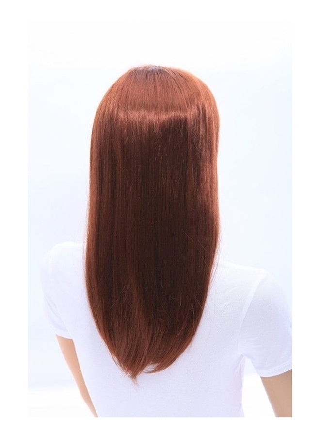 NIBEMINENT Ladystar Bonnie 30 Synthetic Stright Full-up Wig Auburn - Image 3