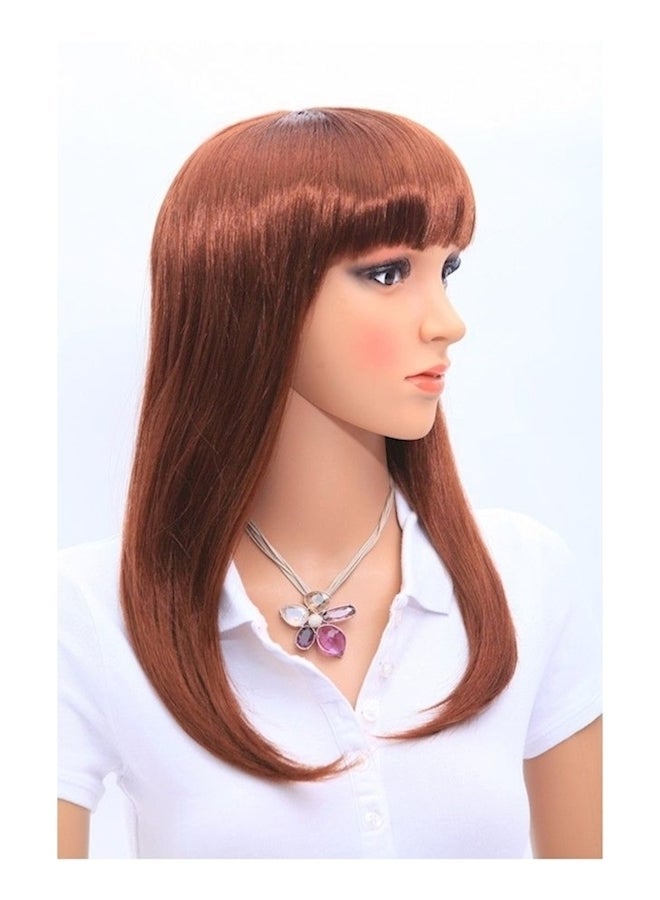 NIBEMINENT Ladystar Bonnie 30 Synthetic Stright Full-up Wig Auburn - Image 4
