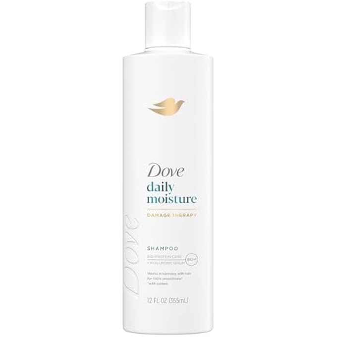 Dove Shampoo 12 Ounce Daily Moisture Nutritive Solutions (354ml) (3 Pack)